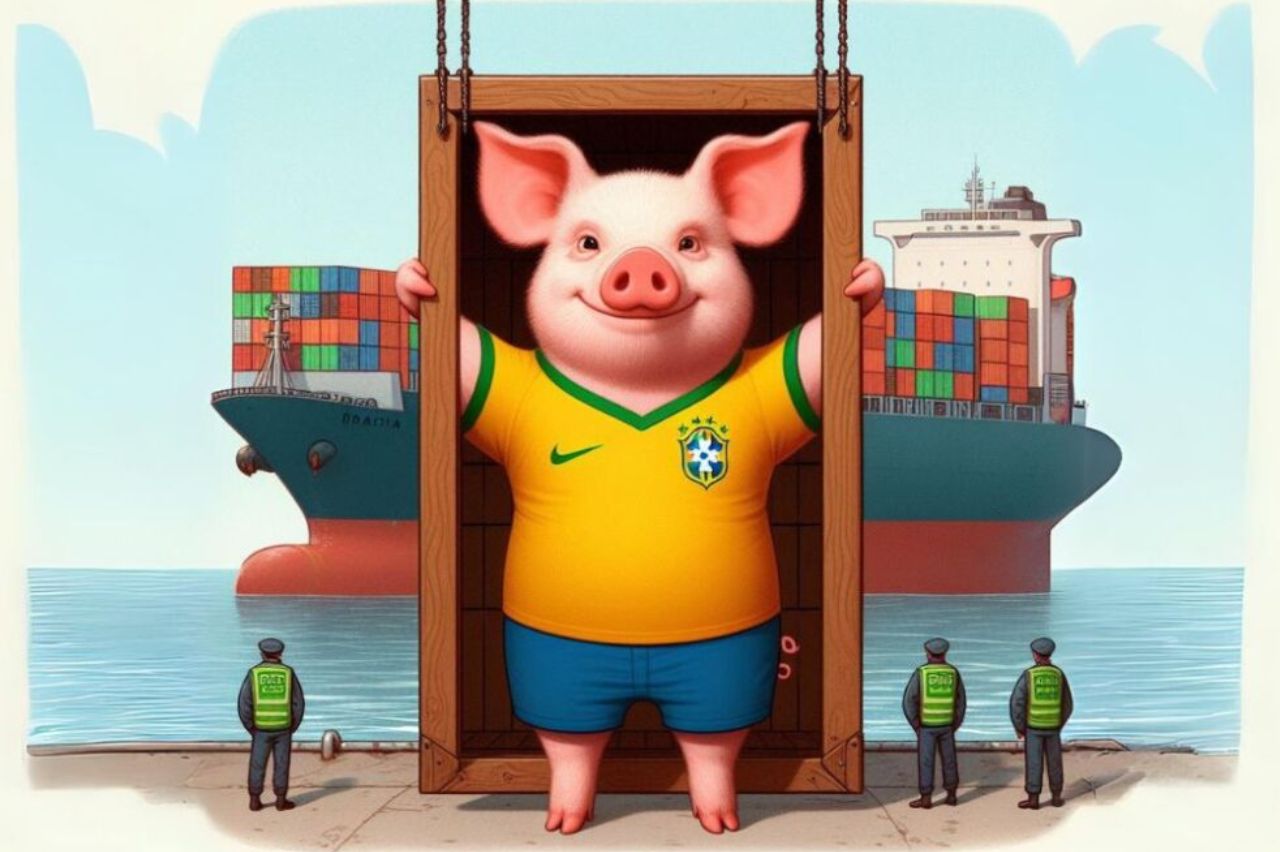 Brasil podría destronar a España como líder mundial en exportación de cerdo.